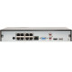 Видеорегистратор IP Dahua DHI-NVR2208-8P-4KS2, 8-ми канальный, 2HDD, 8PoE, 1080P