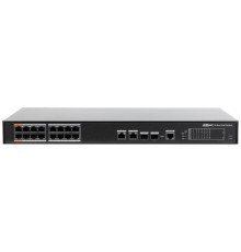 Коммутатор Dahua DH-PFS4218-16ET-240, 16-портовый, 16РоЕ, управляемый, уровня L2