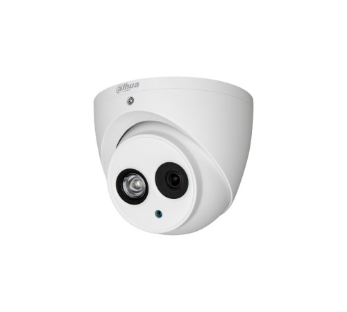 Купольная HDCVI камера Dahua DH-HAC-HDW1200EMP-A-POC-0280B, 2Мп, f=2.8мм