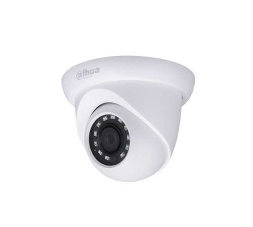 Купольная HDCVI камера Dahua DH-HAC-HDW1200SLP-0280B, 2Мп, f=2.8мм