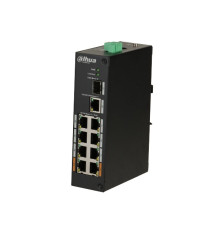 Коммутатор Dahua DH-PFS3110-8ET-96, 8-портовый, РоЕ