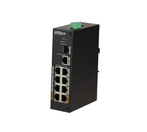 Коммутатор Dahua DH-PFS3110-8ET-96, 8-портовый, РоЕ