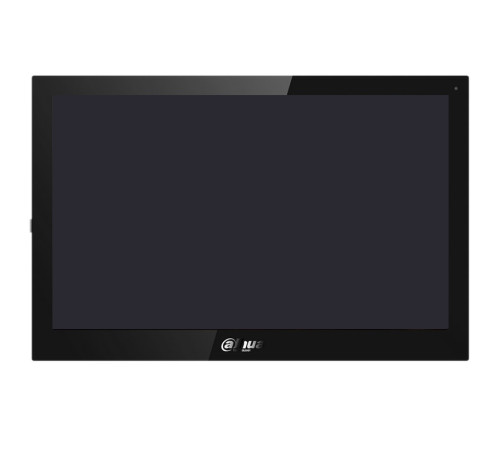 Монитор видеодомофона IP Dahua DHI-VTH5341G-W, 10 дюймовый, черный, разрешение 1024x600