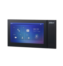 Монитор видеодомофона IP Dahua DH-VTH2421FB, 7 дюймовый, черный, разрешение 1024x600