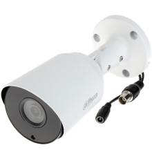 Цилиндрическая HDCVI камера Dahua DH-HAC-HFW1400TP-POC-0360B, 4Мп, f=3.6мм