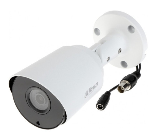 Цилиндрическая HDCVI камера Dahua DH-HAC-HFW1200TP-POC-0360B, 2Мп, f=3.6мм