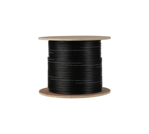 Комбинированный кабель Dahua DH-PFM940I-59N/2, 200м, RG59+2C, OFC+64 Al-Mg Braid+PVC+термостойкий+OFC