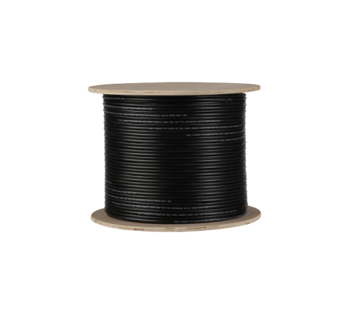 Комбинированный кабель Dahua DH-PFM940I-6N/2, 200м, RG6+2C, OFC+64 Al-Mg Braid+PVC+термостойкий+OFC