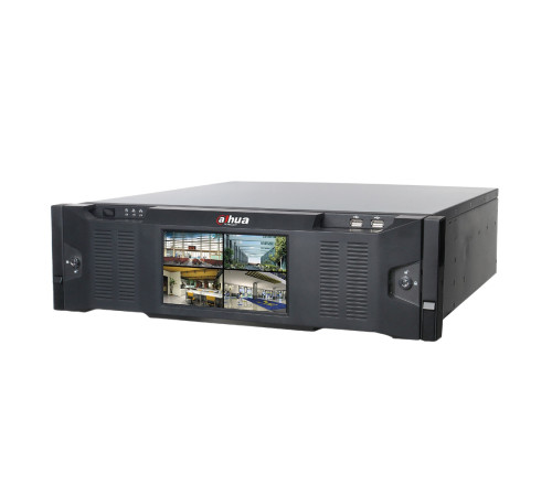 Видеорегистратор IP Dahua DHI-NVR616DR-128-4KS2, 128-канальный, 16HDD