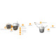 Поворотная IP-камера IMOU IPC-S22FP-0360B-imou, 2Мп, f=3.6мм, Wi-Fi