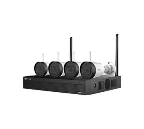 Комплект IMOU KIT/DHI-NVR1104HS-W-S2/4-G22, 4-х канальный DHI-NVR + IPC-G22P-0280B-imou, f=2.8мм х 4шт