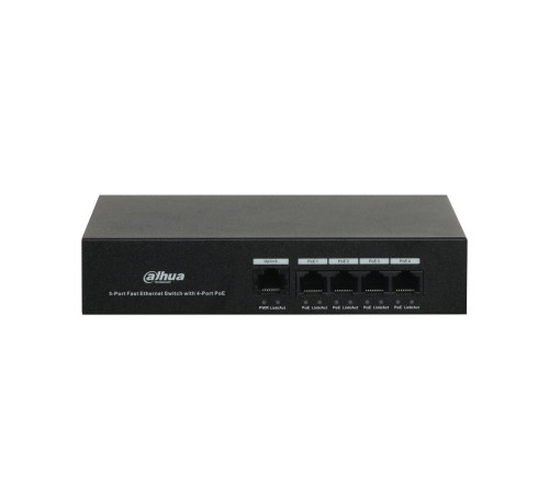 Коммутатор EZ-IP EZ-354ET-36, 4-х портовый, РоЕ, неуправляемый