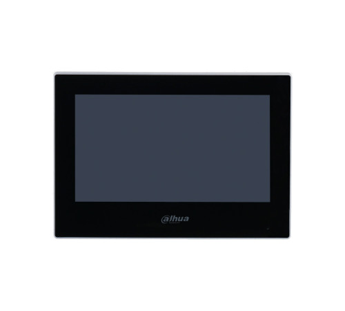 Видеодомофон IP Dahua DHI-VTH2621G-P, 7 дюймовый, черный, разрешение 1024x600