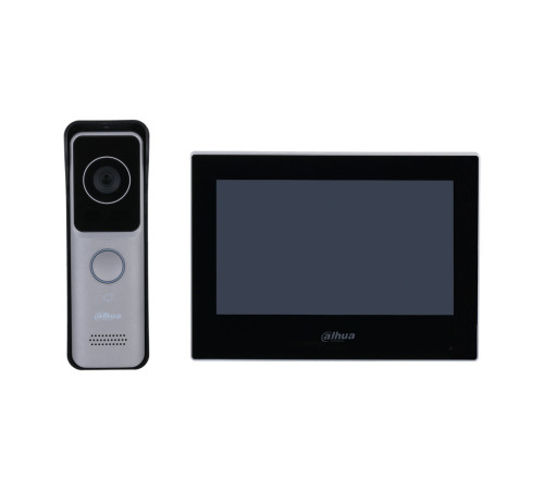 Комплект Dahua DHI-KTW02, DHI-VTO2311R-WP+DHI-VTH2621G-WP