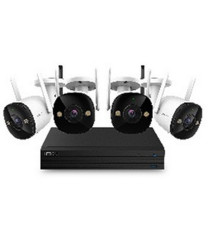 Комплект Imou-KIT/NVR1104HS-W-S2-CE-1T/4-F22FEP-D-0280B, 4-х канальный NVR1104HS-W-S2-CE-Imou + IPC-F22FEP-0280B-imou, 2Мп, f=2.8мм
