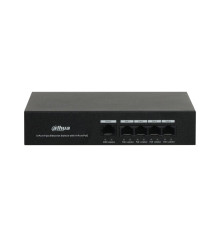 Коммутатор Dahua DH-PFS3005-4ET-36, 4-портовый, РоЕ, неуправляемый