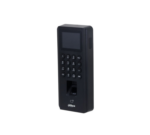 Биометрический RFID Dahua DHI-ASI2212J-D, влагозащищенный, автономный, с клавиатурой