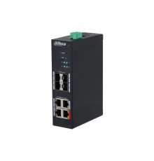 Коммутатор Dahua DH-HS4408-4ET-96, РоЕ, 8-портовый, управляемый
