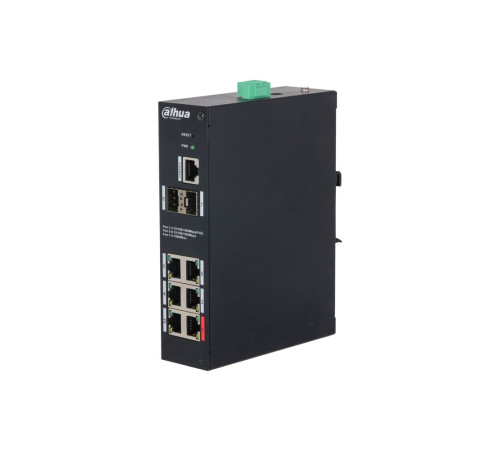 Коммутатор Dahua DH-HS4208-4GT-90, РоЕ, 8-портовый, управляемый