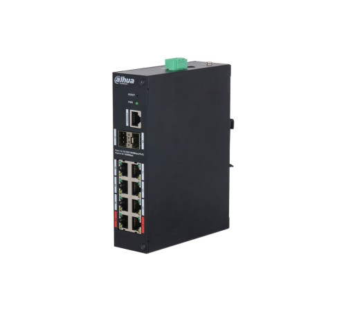 Коммутатор Dahua DH-HS4210-8GT-90, РоЕ, 10-портовый, управляемый