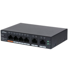 Коммутатор Dahua DH-CS4006-4ET-60, 4-портовый, РоЕ