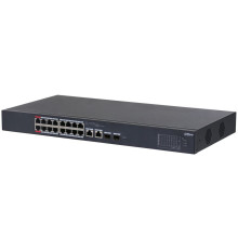 Коммутатор Dahua DH-CS4218-16ET-240, 16-портовый, РоЕ