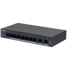 Коммутатор Dahua DH-CS4010-8GT-110, 8-портовый, РоЕ