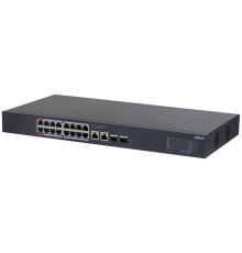 Коммутатор Dahua DH-CS4220-16GT-240, 16-портовый, РоЕ