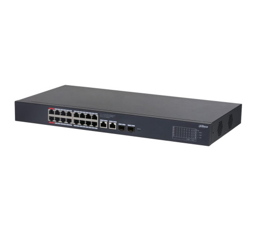 Коммутатор Dahua DH-CS4220-16GT-240, 16-портовый, РоЕ
