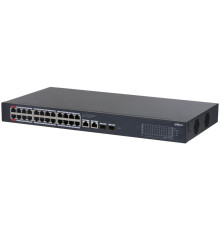Коммутатор Dahua DH-CS4228-24GT-240, 24-портовый, РоЕ