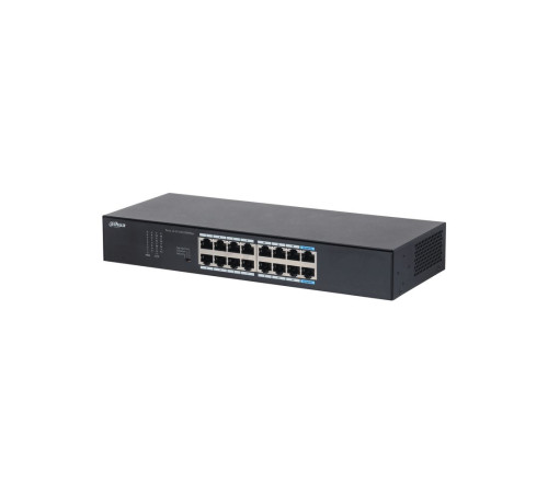 Коммутатор Dahua DH-S3016-16GT,  16-портовый, неуправляемый