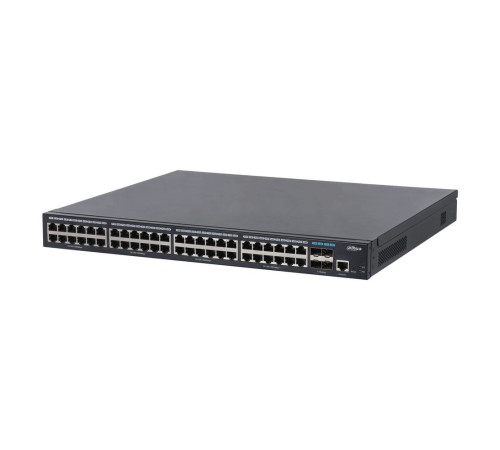 Коммутатор Dahua DH-S5452-48GT4XF, 52-портовый, управляемый, с функцией облачного управления