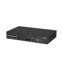 Коммутатор Dahua DH-AS4300-8GT2GF, 8-портовый, управляемый, уровня L2+