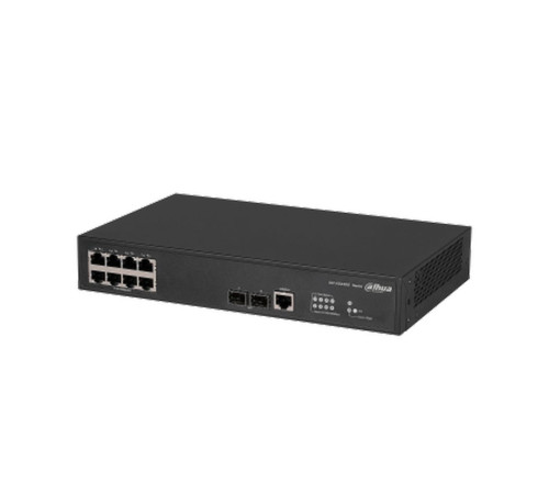Коммутатор Dahua DH-AS4300-8GT2GF, 8-портовый, управляемый, уровня L2+
