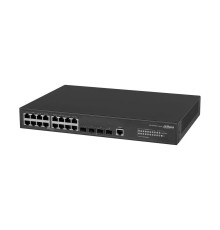 Коммутатор Dahua DH-AS4300-16GT4GF, 16-портовый, управляемый, уровня L2+