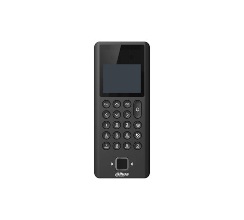 Контроллер доступа Dahua DHI-ASI3204E, с распознаванием лиц, отпечатков пальцев и клавиатурой