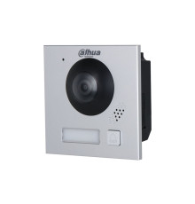 Основной IP-модуль Dahua DHI-VTO4201F-P1, вызывной панели с камерой 2 МП и механической кнопкой