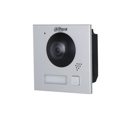 Основной IP-модуль Dahua DHI-VTO4201F-P1, вызывной панели с камерой 2 МП и механической кнопкой