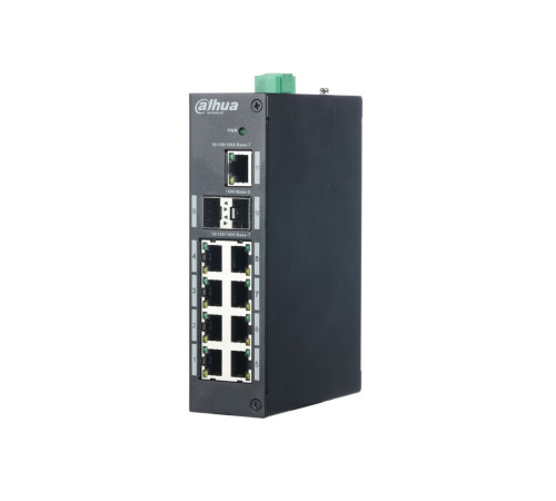 Коммутатор Dahua DH-PFS3211-8GT, 11-портовый, неуправляемый