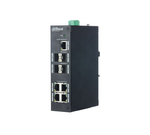 Коммутатор Dahua DH-PFS3409-4GT, 9-портовый, неуправляемый