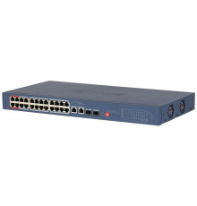 Коммутатор Dahua DH-CS4226-24ET-375-V2, 24-портовый, РоЕ