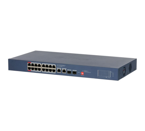 Коммутатор Dahua DH-CS4220-16GT-190-V2, 16-портовый, РоЕ