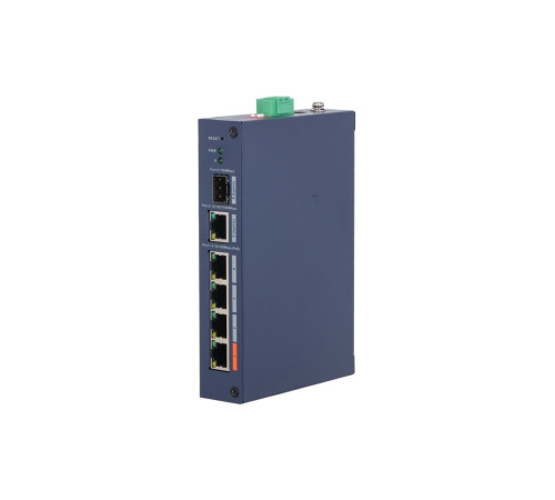 Коммутатор Dahua DH-CHS4106-4ET-60, 4-портовый, РоЕ
