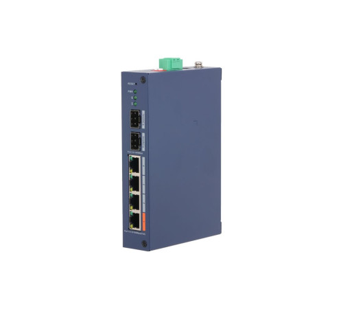 Коммутатор Dahua DH-CHS4206-4ET-60, 4-портовый, РоЕ