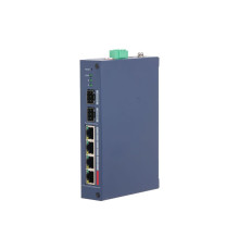 Коммутатор Dahua DH-CHS4206-4GT-90, 4-портовый, РоЕ