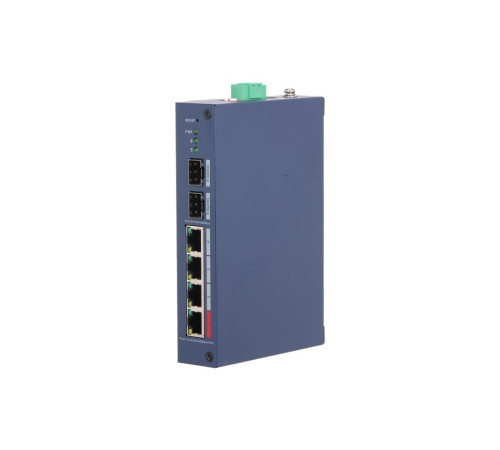 Коммутатор Dahua DH-CHS4206-4GT-90, 4-портовый, РоЕ