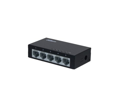 Коммутатор Dahua DH-PFS3005-5ET, 5-портовый, неуправляемый