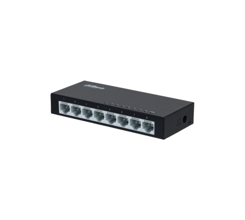 Коммутатор Dahua DH-PFS3008-8ET, 8-портовый, неуправляемый