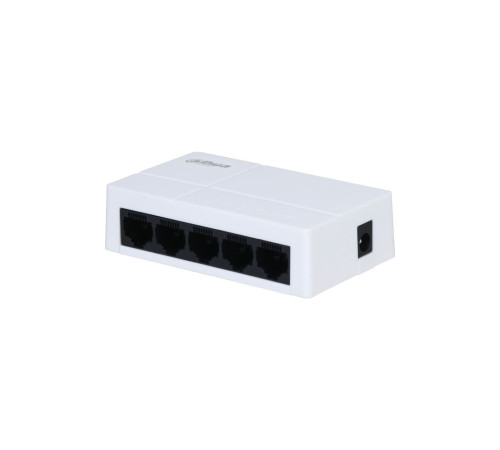 Коммутатор Dahua DH-PFS3005-5GT-L, 5-портовый, неуправляемый