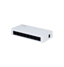 Коммутатор Dahua DH-PFS3008-8GT-L, 8-портовый, неуправляемый